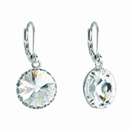 29033 nausnice bizutéria visiaci s veľkým preciosa kryštálom kulate 51079 1 crystal