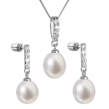 29324 perlova súprava z ricnych perál biela 29032 1b