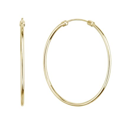 29450 pozlátené stribrne nausnice kruhy 61008