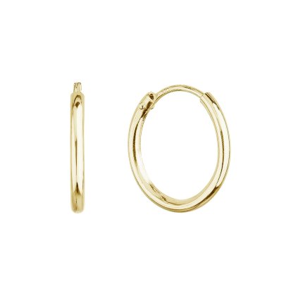 29612 pozlátené stribrne nausnice kruhy 61001