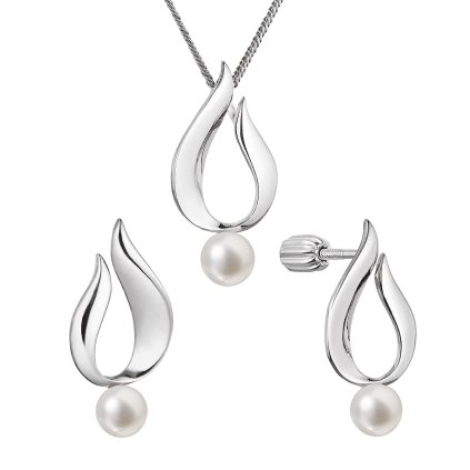 29816 perlova súprava plamienok s ricnou perlou biela 29051 1b