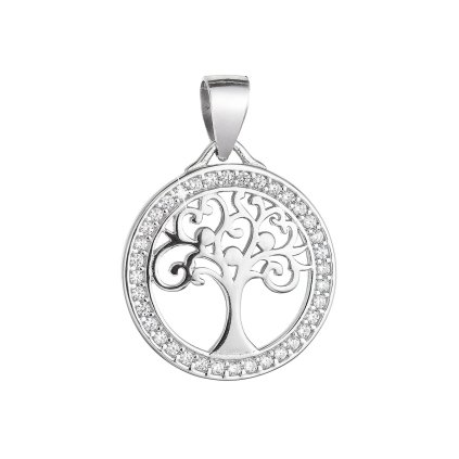30083 stribrny prívesok strom zivota so zirkónmi 14017 1