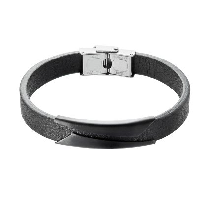 30239 naramok pansky cerna kozenka s oceľovou ozdobou 43031 3 cerny