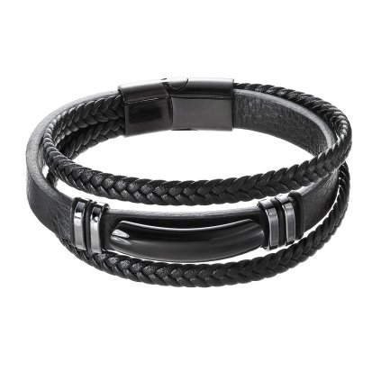 30278 naramok pansky z čiernej kozenky 43040 3 čierne