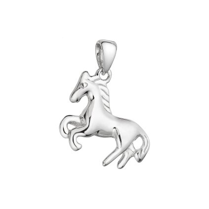 31190 stribrny prívesok konik 64009