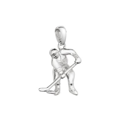 31211 stribrny prívesok hokejista 64016