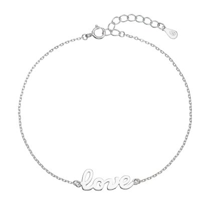 31358 stribrny naramok love 63017