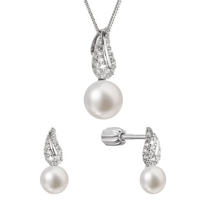 31433 perlova súprava so zirkónmi a bielou ricnou perlou 29059 1b