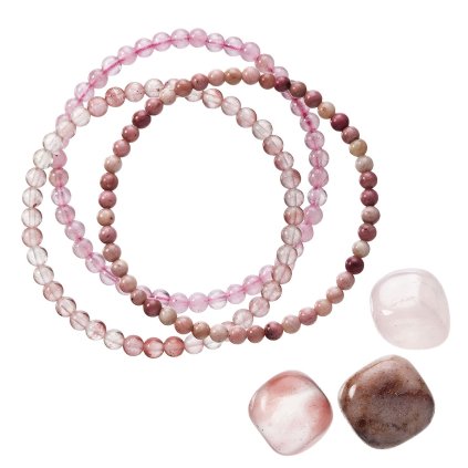 31919 náramky s mineralnymi kameňmi ruzenin tourmaline rodochrozit 43043 3 ruzovy