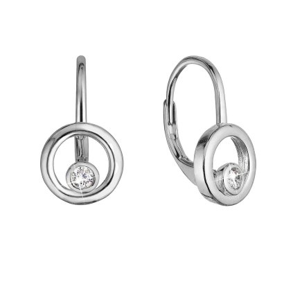 32339 stribrne nausnice so zirkónom 11511 1 crystal