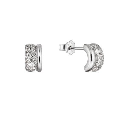 32747 stribrne nausnice pulkruhy so zirkónmi 11521 1 crystal