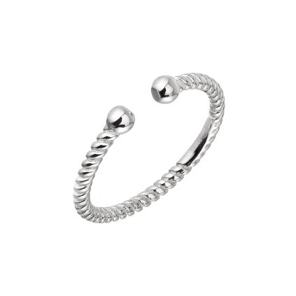 32798 strieborný prsteň vzorovaný 65003 uni