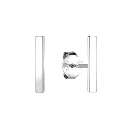 33020 stribrne nausnice kôstky obdĺžnicky 61063