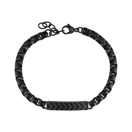 43049.3 náramok čierna mat oceľ 1