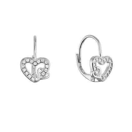 33301 stribrne nausnice propletena srdicka 11605 1