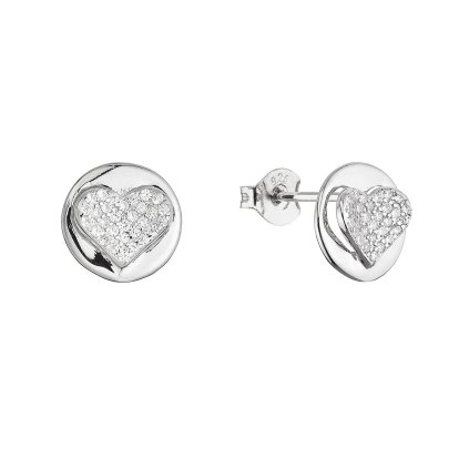 33319 stribrne kulate nausnice se srdicky 11553 1
