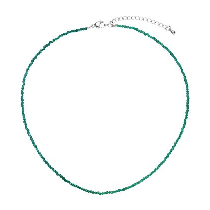 33382 nahrdelnik se zelenymi syntetickymi kameny 42012 3 ocel