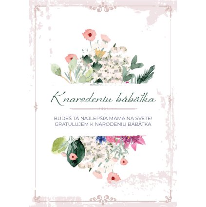 narodeniu babatka