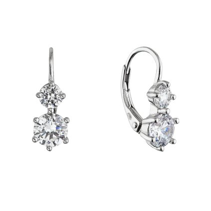 34561 stribrne dvojite nausnice 11686 1