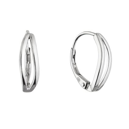 34255 stribrne nausnice jemne vlnky 61078