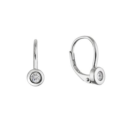 34033 stribrne nausnice kulate se zirkonem 11616 1