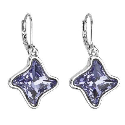 18101 nausnice bizutéria so swarovski kryštálmi modra hviezdica 51055 3 tanzanite