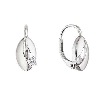 34441 stribrne visaci nausnice ovalky se zirkonem 11668 1