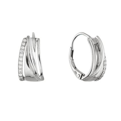 34540 stribrne visaci nausnice propletane 11680 1