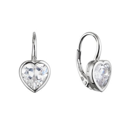34354 stribrne visaci nausnice srdce 11648 1
