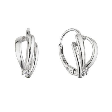 34444 stribrne visaci propletane nausnice se zirkonem 11669 1