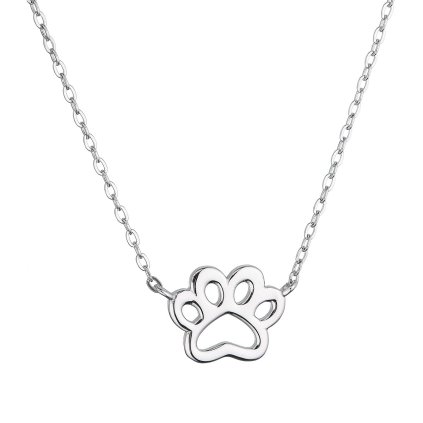 33931 stribrny nahrdelnik tlapka 62042