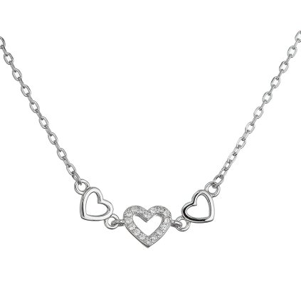 35146 stribrny nahrdelnik tri srdicka 12139 1