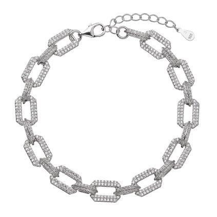 34126 stribrny naramek ocka se zirkony 13084 1