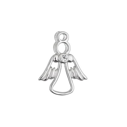 34522 stribrny privesek andel se zirkonem 14047 1
