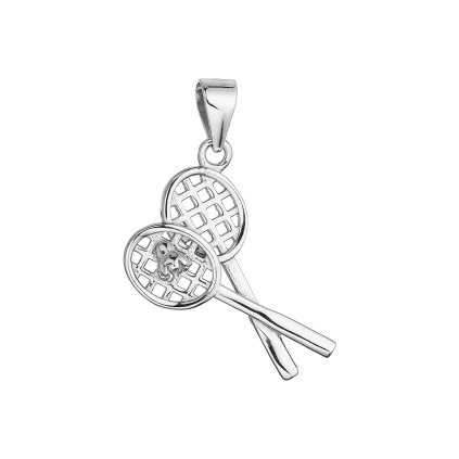 33805 2 stribrny privesek badminton 64050