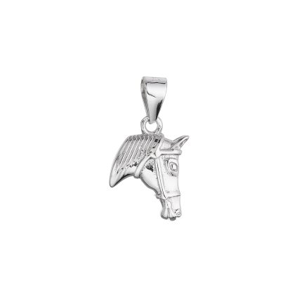 33820 stribrny privesek hlava kone 64038