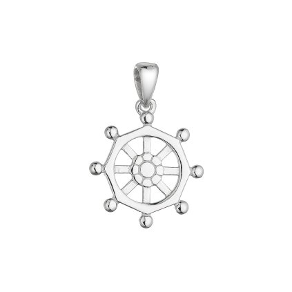 34843 stribrny privesek kormidlo 64054
