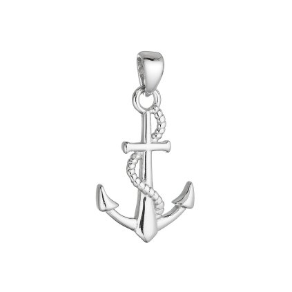 34840 stribrny privesek kotva 64053