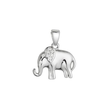 34603 stribrny privesek slonik 14055 1