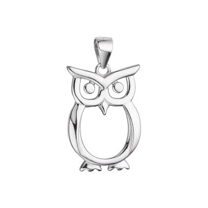 33832 stribrny privesek sova 64034