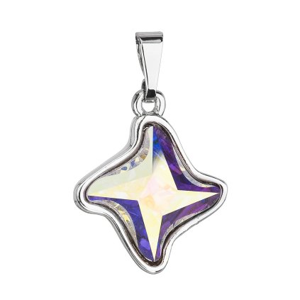 18239 prívesok bizutéria so swarovski kryštálmi ab efekt hviezdica 54034 2