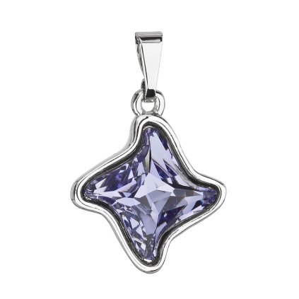 18245 prívesok bizutéria so swarovski kryštálmi modra hviezdica 54034 3 tanzanite