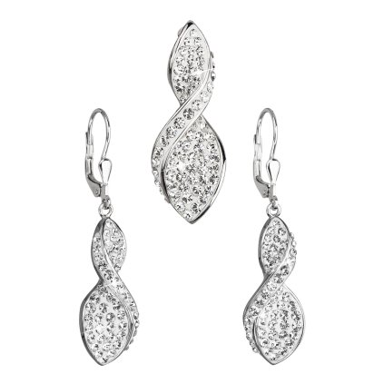 37038 stribrne souprava s krystaly swarovski spirala 39179 1