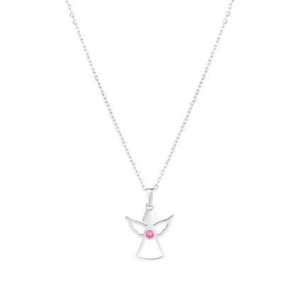 42043.3 rosa SW.sklo náhrdelné