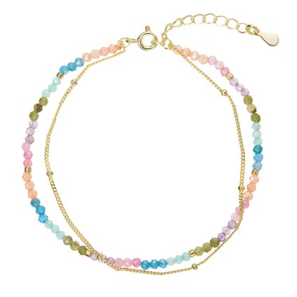 13114.3 mix pravých kameňov sklo au