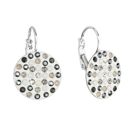 18491 nausnice bizutéria so swarovski kryštálmi sede kulate 51033 3