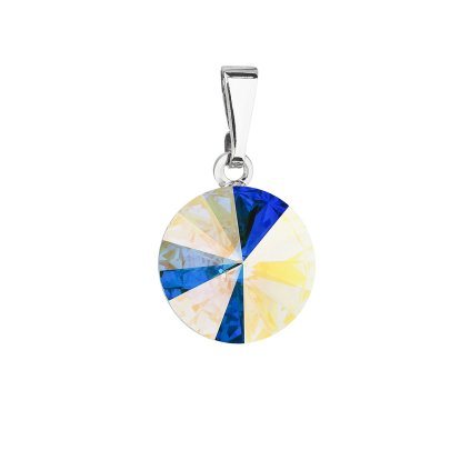 18914 prívesok bizutéria so swarovski kryštálmi ab efekt guľaty 54001 2