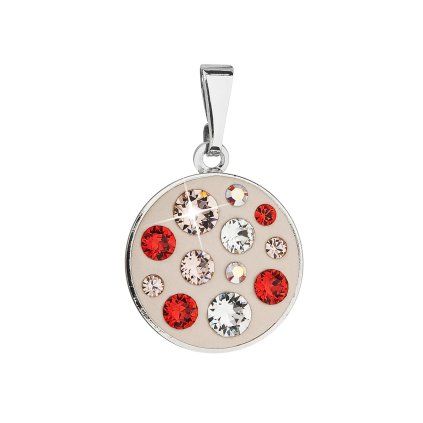 20825 prívesok bizutéria so swarovski kryštálmi oranzovy guľaty 54024 3