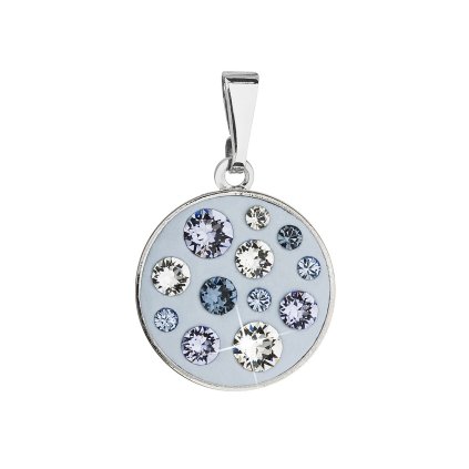 20840 prívesok bizutéria so swarovski kryštálmi modry guľaty 54024 3
