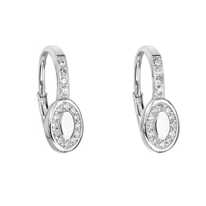 21962 stribrne nausnice visiace so zirkónom v bielej farbe 11193 1